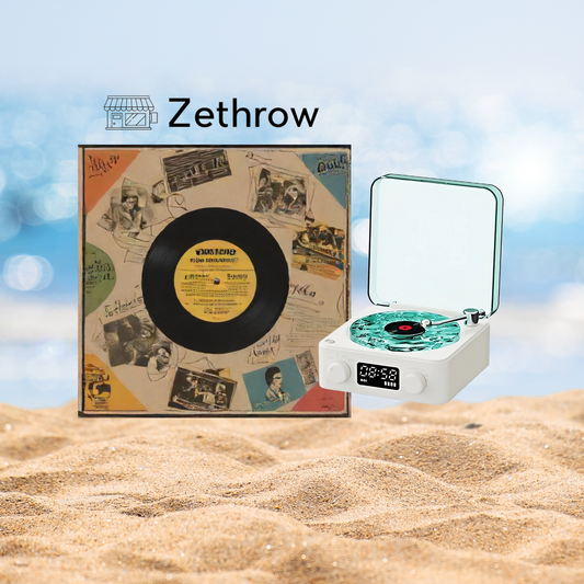 Zethrow™ Modern Vinyl Speaker
